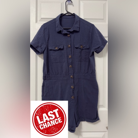 No Label Pants - LAST CHANCE 🔥 MAKE A BUNDLE AND SAVE MORE 🔥
Navy Cotton Button-Up jumper